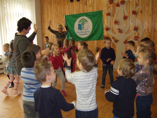 Žaliosios vėliavos šventė Telšių lopšelyje – darželyje “Žemaitukas”