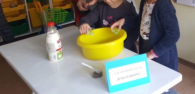 Mažeikių darželio „Eglutė“ priešmokyklinukai nori augti sveiki