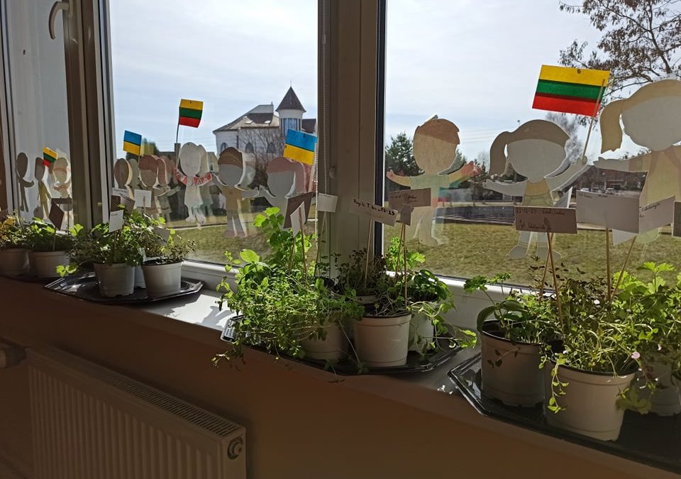 Vasaros skonis ir aromatas Panevėžio  „Ąžuolo“ progimnazijoje